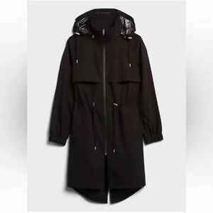 Banana Republic Black Trench Coat